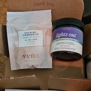 Purple and White Party Favors Set